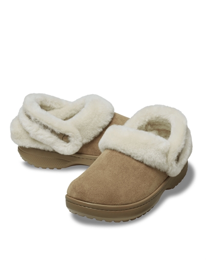 Crocs - Unfurgtble Vegan Suede Clogs - Sephia